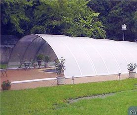 Telescopic Pool Enclosure